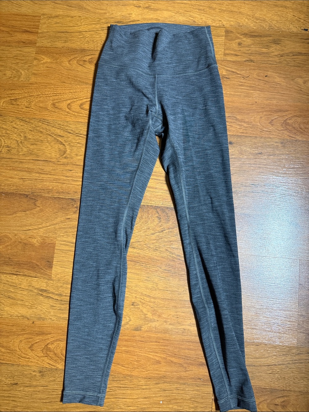 lululemon athletica Heathered Charcoal High-Rise Leggings